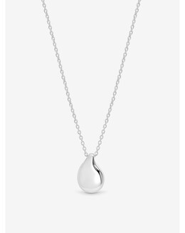 Simply Silver Sterling Silver 925 Polished Large Nugget Thread Through Pendant