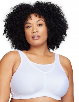 Plus Size Sports Bra Black