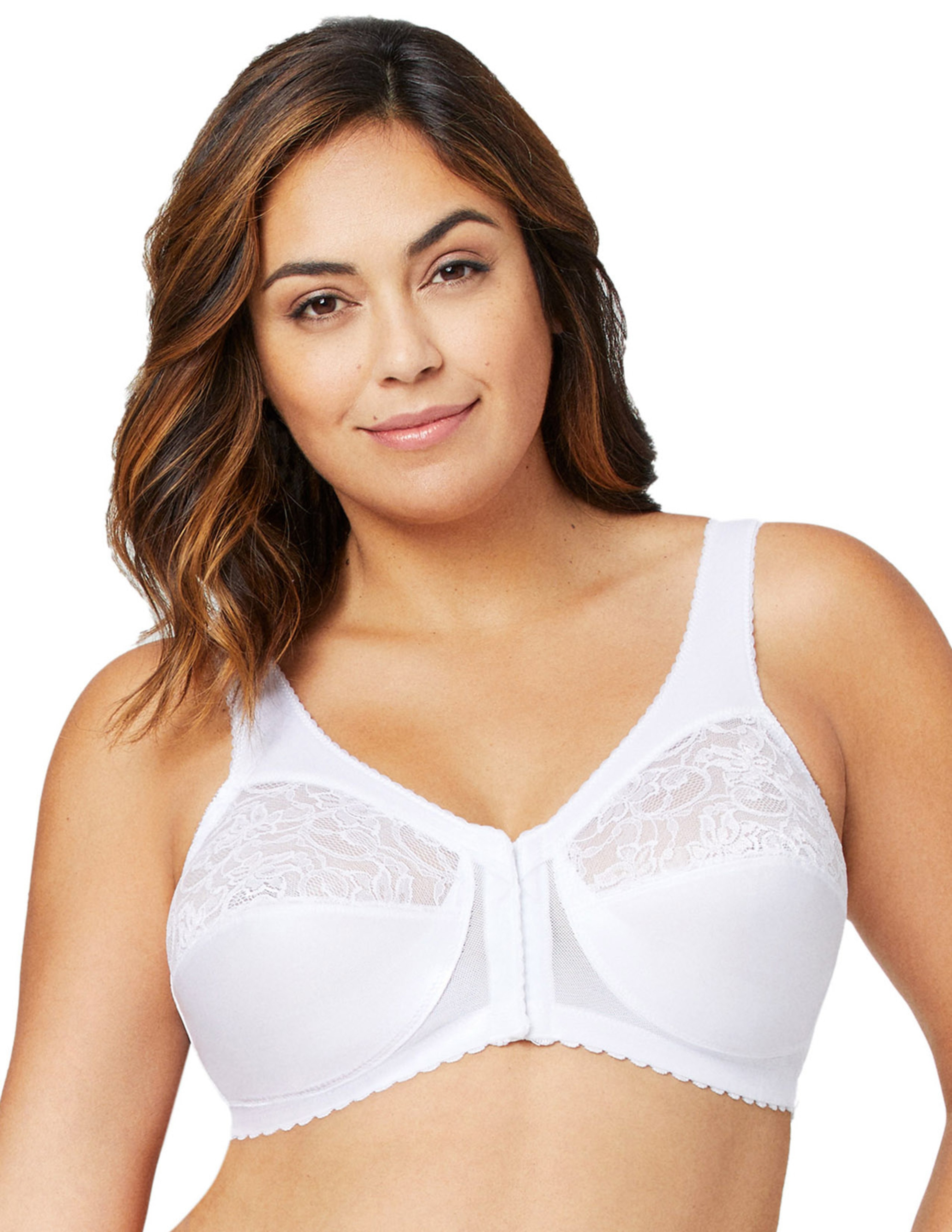 front fastening bra