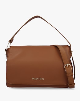Valentino Bags Peonies Tan Shoulder Bag