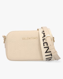 Valentino Bags Pansy Beige Logo Camera Bag