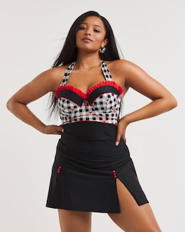 Joe Browns Gingham Wired Swimdress