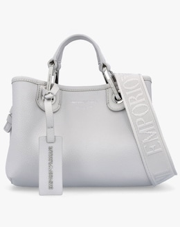Emporio Armani X Small Grey Cross-Body Shopper Bag