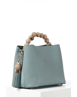 Luella Grey Demi Blue Crossbody Tote