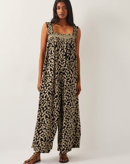 Monsoon Ania Geometric Print Jumpsuit