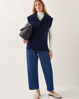 Monsoon Uma Knitted Utility Vest