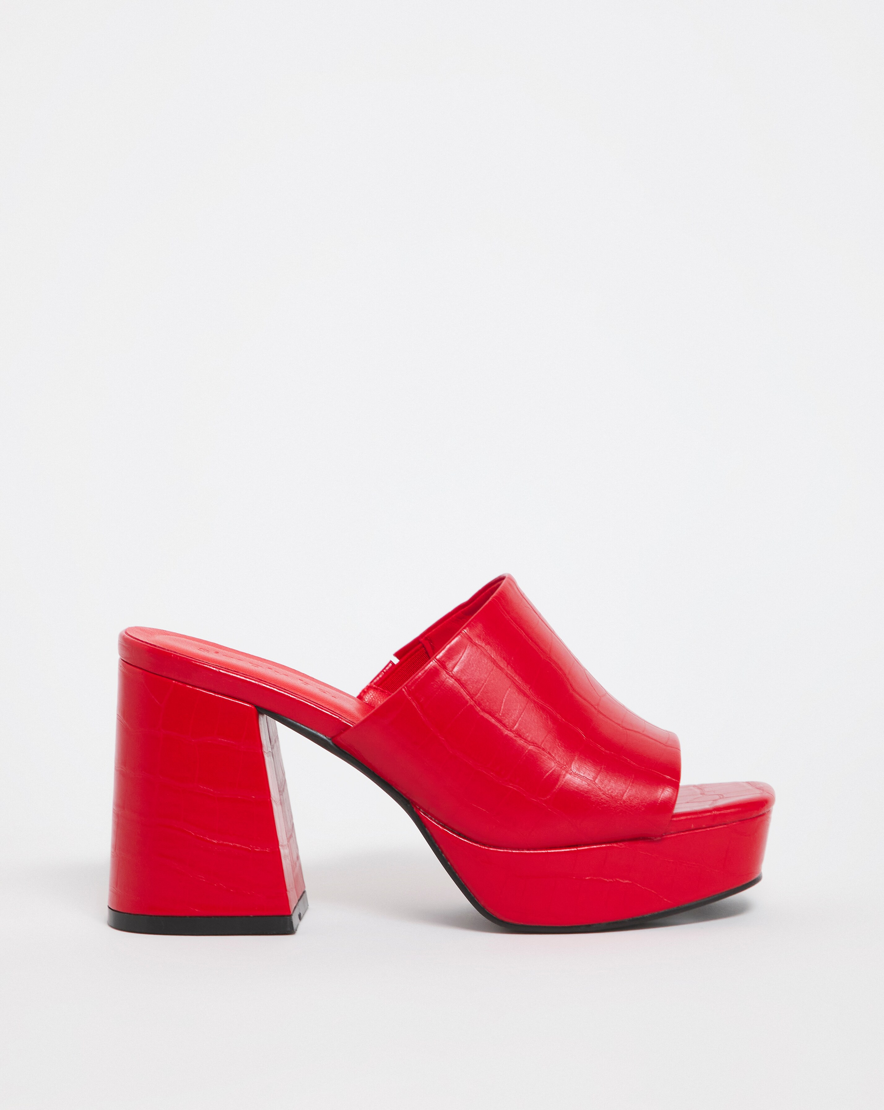 Simply be red shoes sale