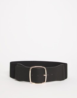 Wide Waist Buckle Belt