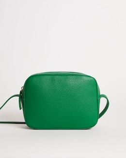 Green Across Body Camera Bag