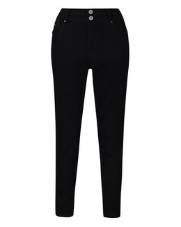 Shape &amp; Sculpt Black High Waist Skinny Jeans Long Length