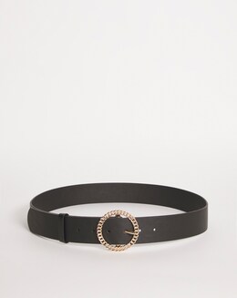 Ring Buckle Detail Belt