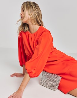 Joanna Hope Ballon Sleeve Shift Dress