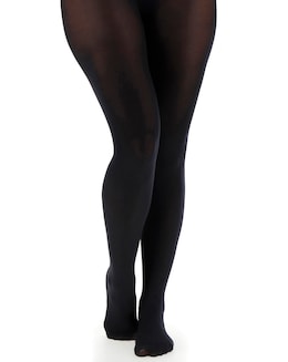 3x Women's Ladies Footless Tights Stockings Pantyhose Leg Hosiery Thermal  Black