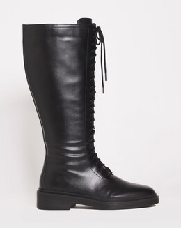 High Leg Lace Boot E Fit Standard Calf
