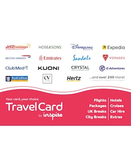 Inspire Travel &pound;50.00 Gift Card
