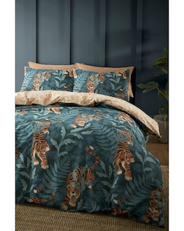 Catherine Lansfield Tropic Tiger Duvet set