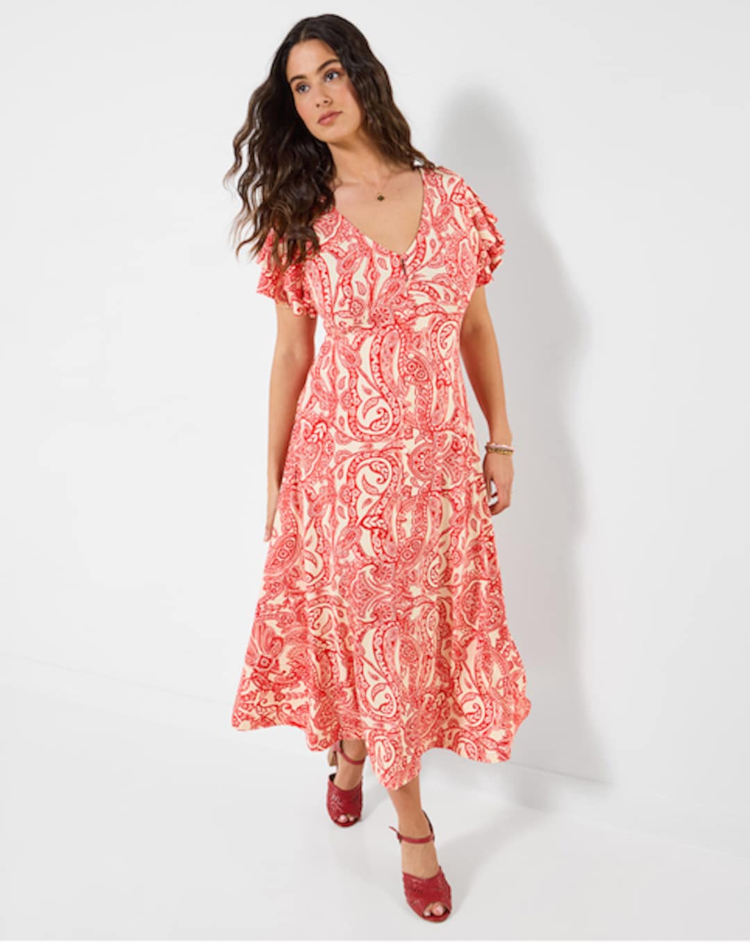 joe browns red dress Redwood Dress ~ Charcoal – Golden Brown The Label