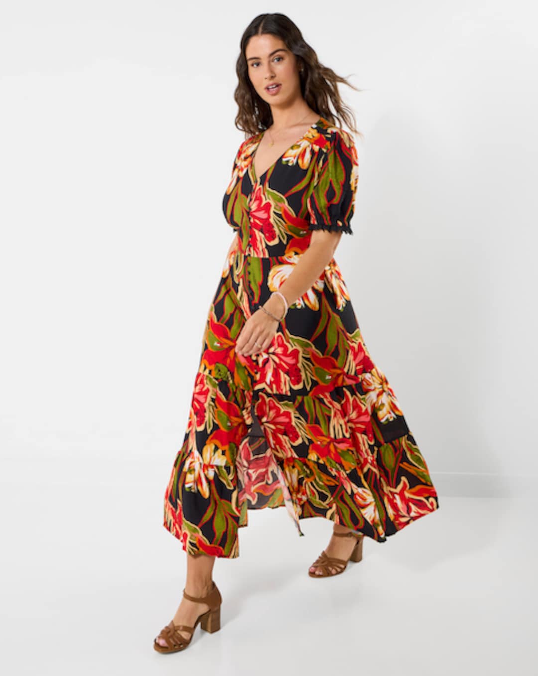 long sleeve maxi winter dress Shapewear Square Neck Long Sleeve Slimming Modal Maxi Dress – Popilush