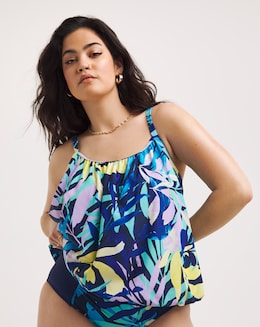 Leaf Mix And Match Non Wired Blouson Top