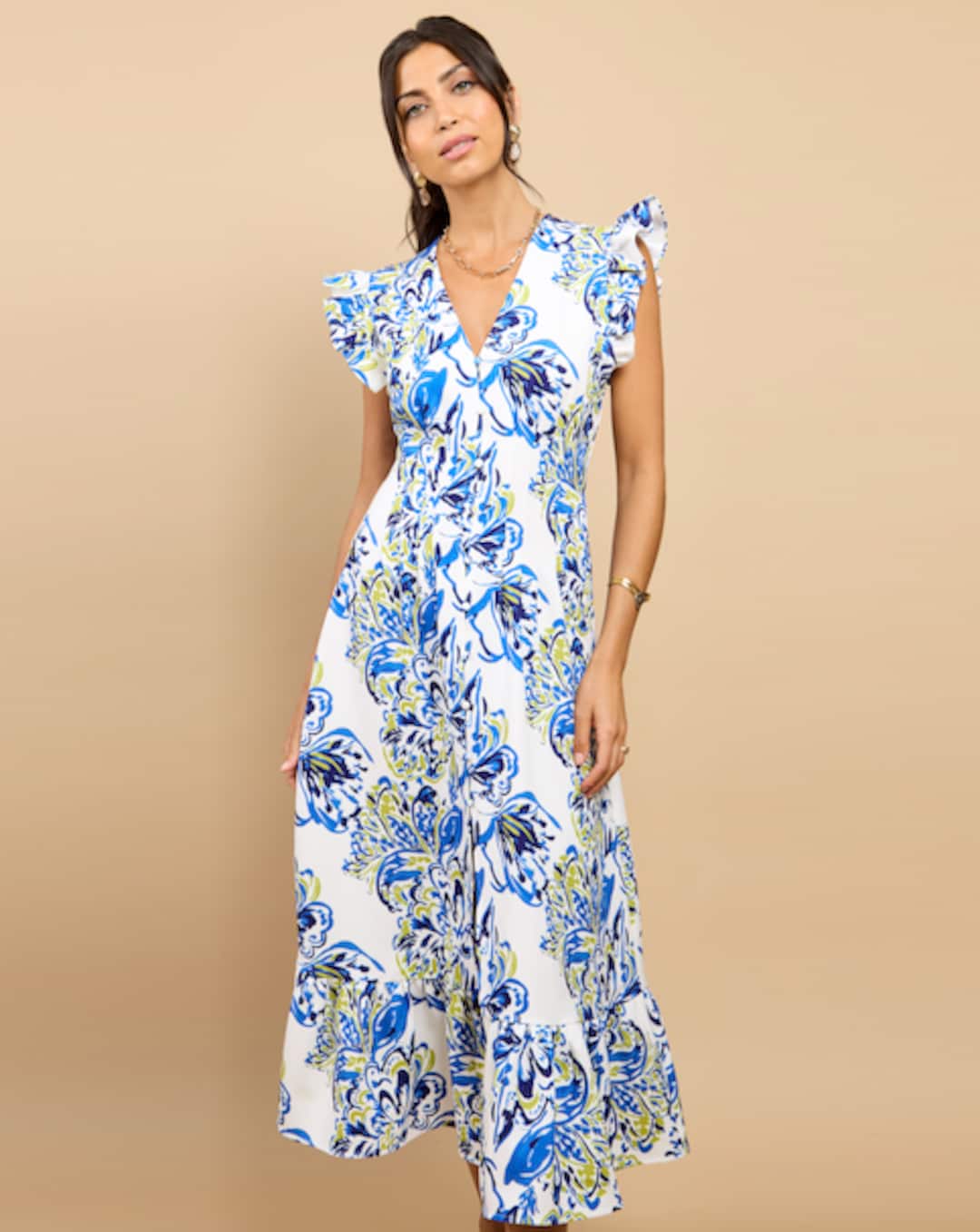 sachin and babi light blue dress Mid-length dress Little Mistress Multicolour size L International in  Polyester