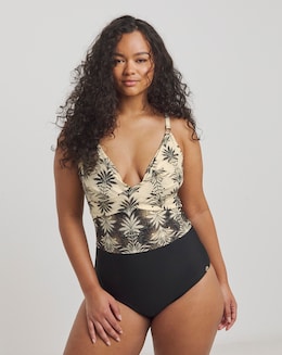 Joanna Hope Twist Front Swimsuit