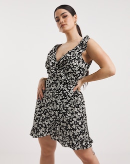 Value Wrap Over Beach Dress