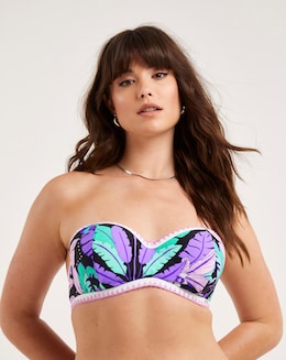 Figleaves Frida Underwired Bandeau Bikini Top