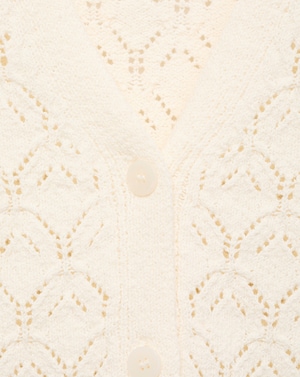 Mango Openwork Detail Knit Cardigan - Image 3