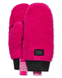 Ugg Sherpa Logo Mittens