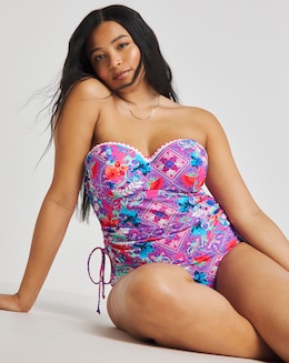Figleaves Frida Bandeau Tankini Top