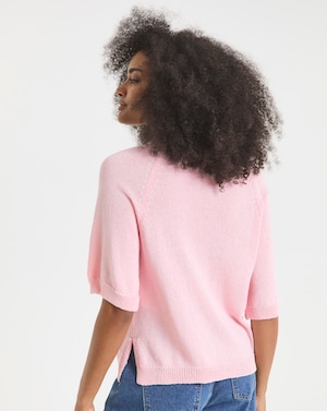 Simply Be Half Sleeve Knitted Jumper - Image 3