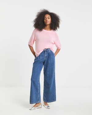 Simply Be Half Sleeve Knitted Jumper - Image 2