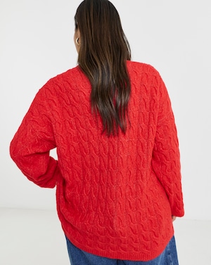Cable Knit Jumper - Image 3