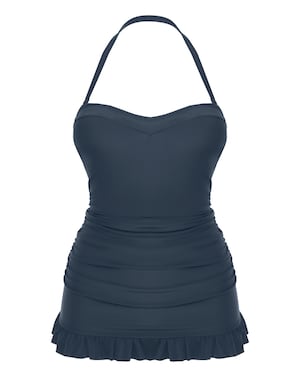 Bandeau Padded Swimdress - Image 2