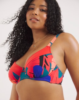 Tropical Mix and Match Underwired Non Padded Bikini Top