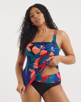 Tropical Mix and Match Fold Top Bikini Bottoms
