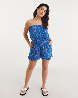 Value Beach Bandeau Playsuit