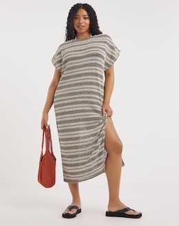Roma Crochet Maxi Beach Dress
