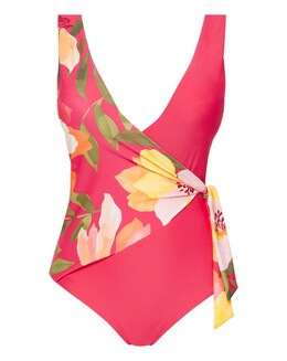 Hawaii Wrap Front Swimsuit - Image