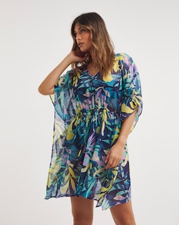 Leaf Hanky Hem Kaftan