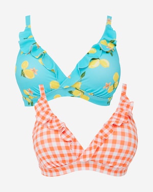 Value 2 Pack Bikini Tops - Image 1