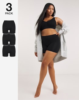 Pretty Secrets 3 Pack Seamless Comfort Shorts