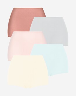 Pretty Secrets 5 Pack Comfort Shorts