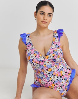 Joe Browns Floral Print Non Wired Swimsuit