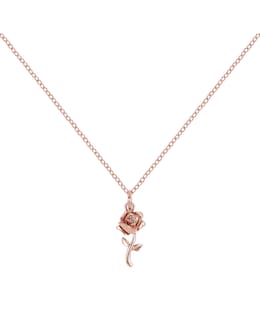 Beauty &amp; The Beast Stone Set Necklace