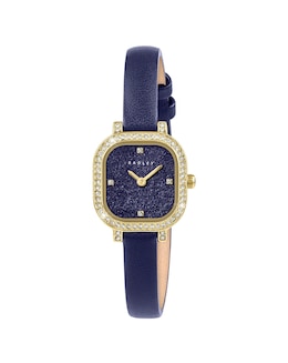 Radley Navy Leather Strap Watch