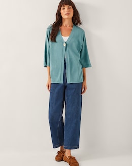 Monsoon Beth Single Button Cardigan