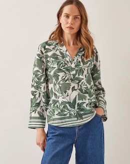 Monsoon Clover Floral Print Blouse
