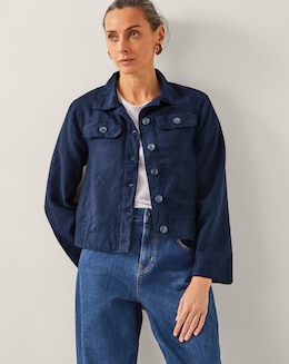 Monsoon Lenny Cropped Jacket