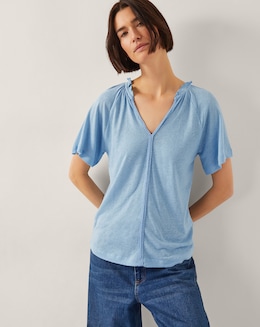 Monsoon Andy Linen Blend T-Shirt